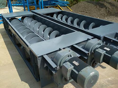 双螺旋输送机是怎样进行喂料的